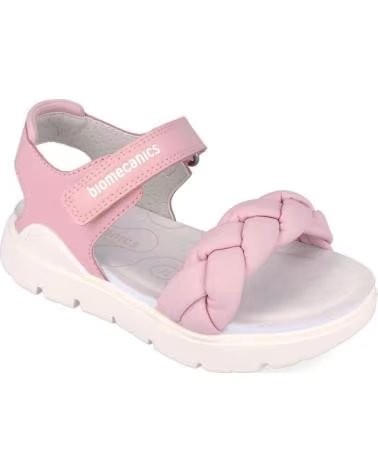 BIOMECANICS SANDALIAS NINA MODELO 262220B COLOR  ROSA