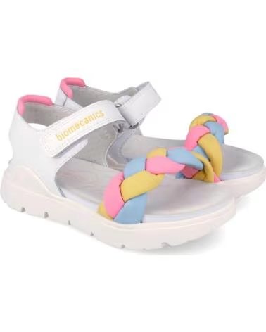 BIOMECANICS SANDALIAS PARA CHICA 262220 BIOFLOW BLANCOMULTICOLORC310