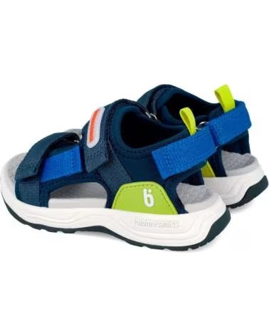 BIOMECANICS SANDALIAS NINA MODELO 262242B COLOR AZUL AZULMRN