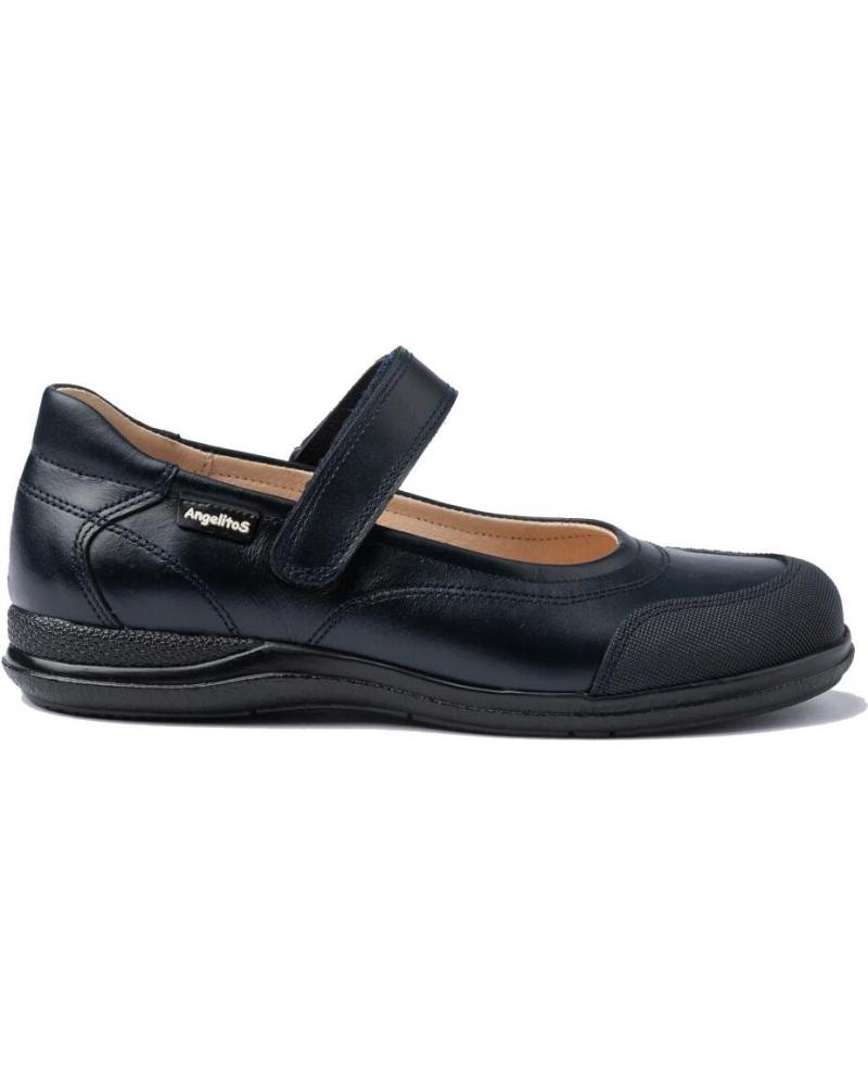 Scarpe per Bambina ANGELITOS ESCOLAR PIEL 462 MARINO
