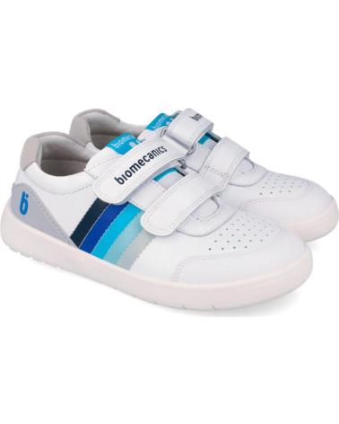 BIOMECANICS ZAPATILLA BAREFOOT PARA NINO 262260 BIOEVOLUTION WIDER BLANCOAZULB057