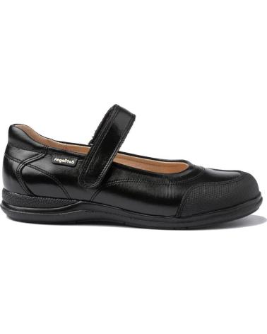 Scarpe per Bambina ANGELITOS ESCOLAR PIEL 462 NEGRO
