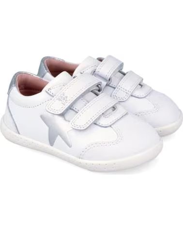 GARVALIN ZAPATILLAS RESPETUOSAS DE NINA ESTRELLA 262320 BLANCOPLATAF313