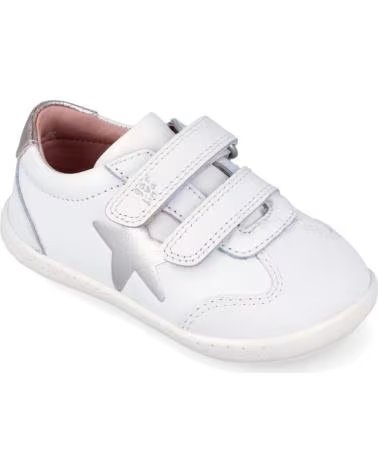GARVALIN ZAPATILLAS RESPETUOSAS DE NINA ESTRELLA 262320 BLANCOPLATAF313