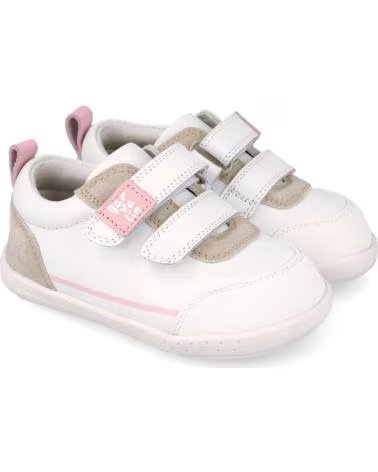 GARVALIN ZAPATILLAS RESPETUOSAS DE NINA CASUAL 262321 BLANCOROSAD113