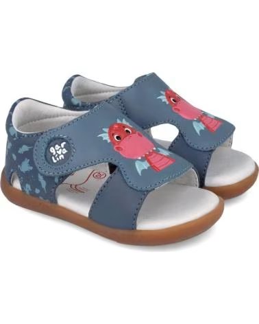 GARVALIN SANDALIAS RESPETUOSAS DE NINO 262330 PRINT PETROLA556
