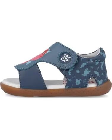 GARVALIN SANDALIAS RESPETUOSAS DE NINO 262330 PRINT PETROLA556