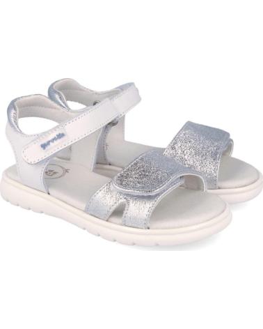 GARVALIN SANDALIAS DE PALA CON CIERRE DE VELCRO GARVALIN 262420-C313 BLANCO