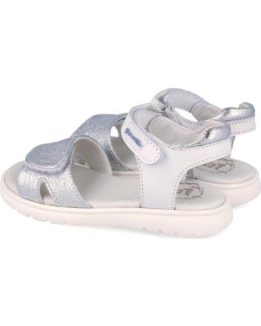 GARVALIN SANDALIAS DE PALA CON CIERRE DE VELCRO GARVALIN 262420-C313 BLANCO