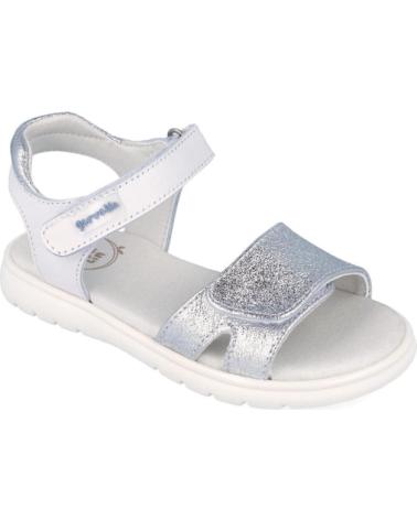 GARVALIN SANDALIAS DE PALA CON CIERRE DE VELCRO GARVALIN 262420-C313 BLANCO