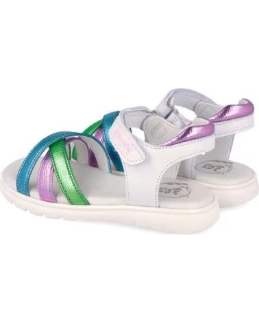 GARVALIN SANDALIAS PARA NINA 262421 CRUZADA BLANCOMULTIA310