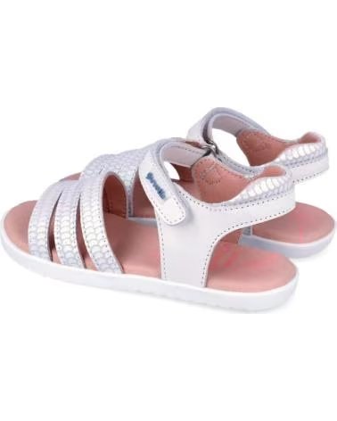 GARVALIN SANDALIAS PARA NINA 262433 ESCAMAS BLANCOC050