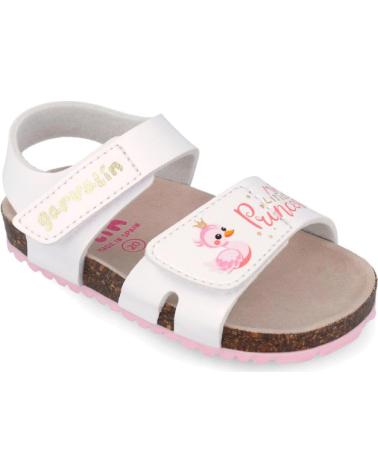 GARVALIN SANDALIAS PARA CHICA 262460 BIOS PRINCESA BLANCOB050