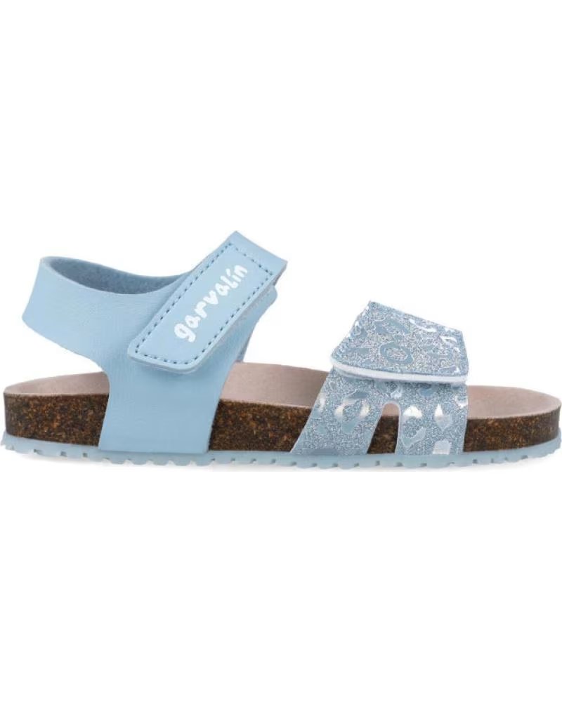 GARVALIN SANDALIAS PARA CHICA 262465 BIOS LEOPARDO AZULCLAROA880