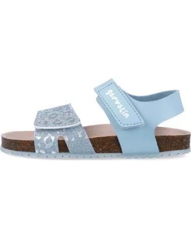 GARVALIN SANDALIAS PARA CHICA 262465 BIOS LEOPARDO AZULCLAROA880