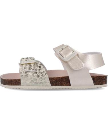 GARVALIN SANDALIAS PARA CHICA 262466 BIOS METALIZADO BEIGEA103