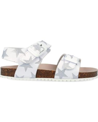 GARVALIN SANDALIAS PARA CHICA 262467 BIOS ESTRELLAS BLANCOPLATAB313