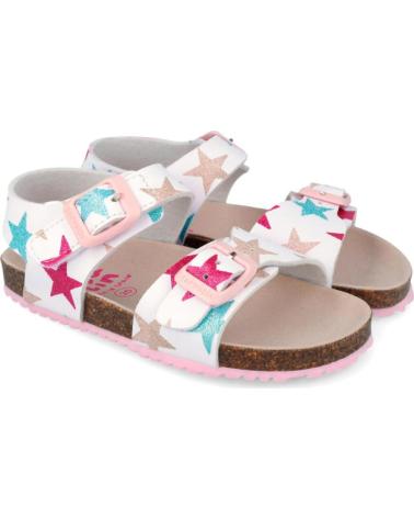 GARVALIN SANDALIAS PARA CHICA 262467 BIOS ESTRELLAS BLANCOMULTIC310