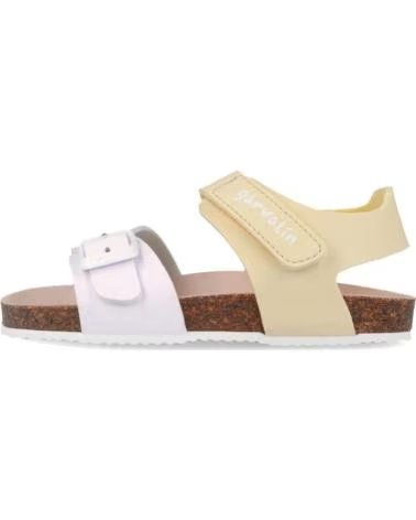 GARVALIN SANDALIAS PARA CHICA 262468 BIOS BASICO BLANCOVANILAC717