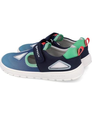 GARVALIN SANDALIAS RESPETUOSAS PARA CHICO 262503 BAREFOOT SOFT SPORT AZULA008