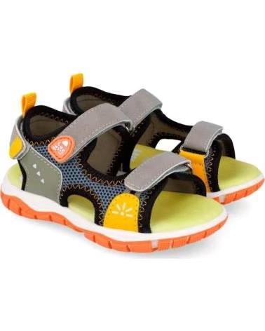 GARVALIN SANDALI DA TREKKING PER BAMBINI 262717-B156 GRIGIO RIF 1142051 GRIS