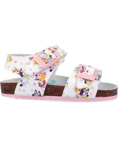 GARVALIN SANDALIAS PARA CHICA 262871 ESTAMPADAS PERRITO BLANCOB050
