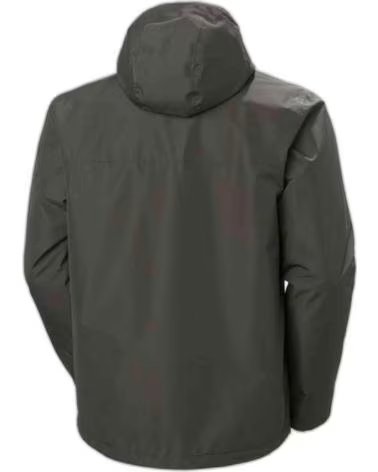 HELLY HANSEN JAQUETA TÉCNICA IMPERMEÁVEL COM CAPUZ VERDE
