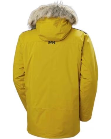HELLY HANSEN HELLY HANSEN TECHNICAL PARKA WITH HOOD AND FAUX FUR AMARILLO