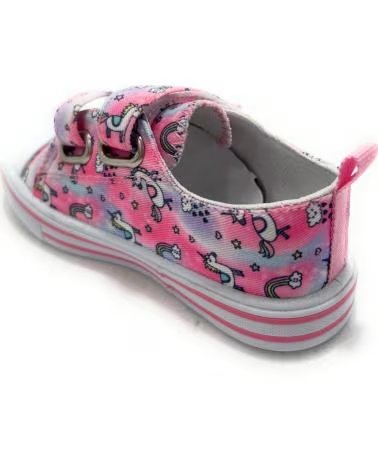 BASKETS EN TOILE BUBBLE BOBBLE AVEC BANDES AUTO-AGRIPPANTES DESIGN NINA ROSE ROSA