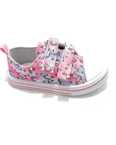 BASKETS EN TOILE BUBBLE BOBBLE AVEC BANDES AUTO-AGRIPPANTES DESIGN NINA ROSE ROSA