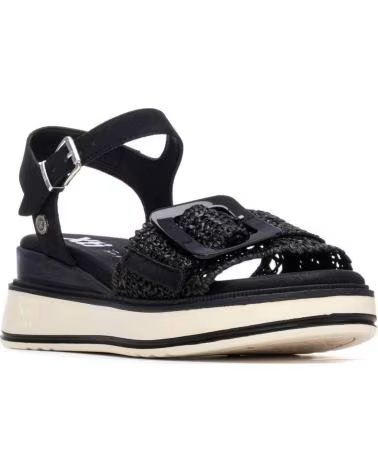 XTI SANDÁLIA DESPORTIVA COM FECHO DE FIVELA E PLATAFORMA XTI NEGRO