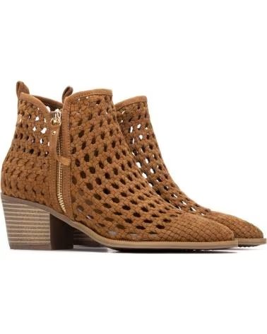 XTI STIVALETTI COWBOY TRAFORATI 145267 MARRONE RIF 1171471 CAMEL