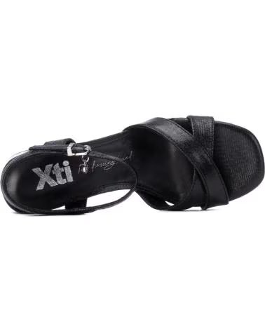XTI ZAPATOS ZAPATOS MUJER SANDALIAS MODELO 145344 COLOR NEGRO