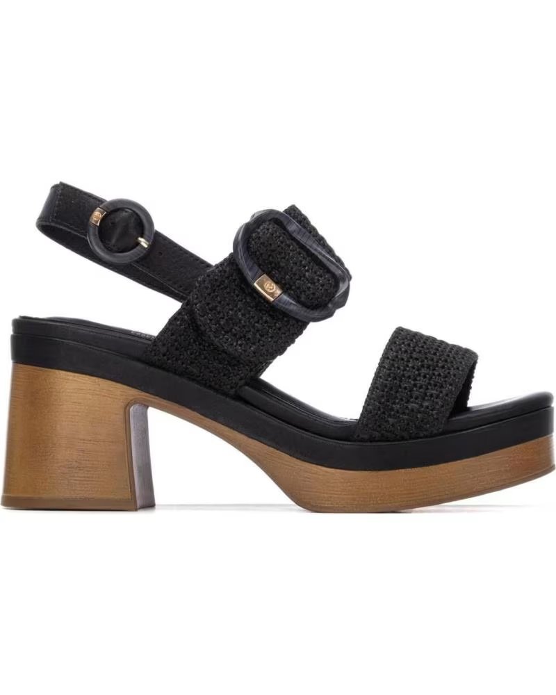 CARMELA SANDALIAS DE TACON 151-163156 EN MARRON PARA MUJER NEGRO