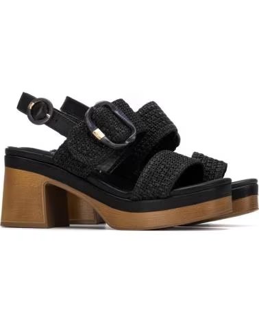 CARMELA SANDALIAS DE TACON 151-163156 EN MARRON PARA MUJER NEGRO