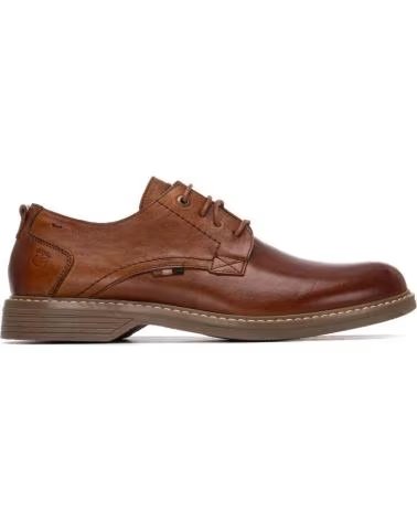 CARMELA SAPATO DERBY ELEGANTE MODELO 163904 CAMEL