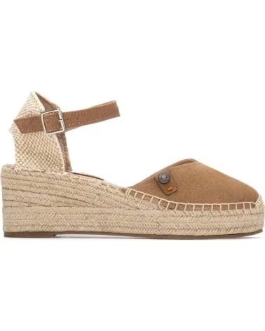 REFRESH ALPARGATAS DE CUNHA COM FECHO DE FIVELA CAMEL