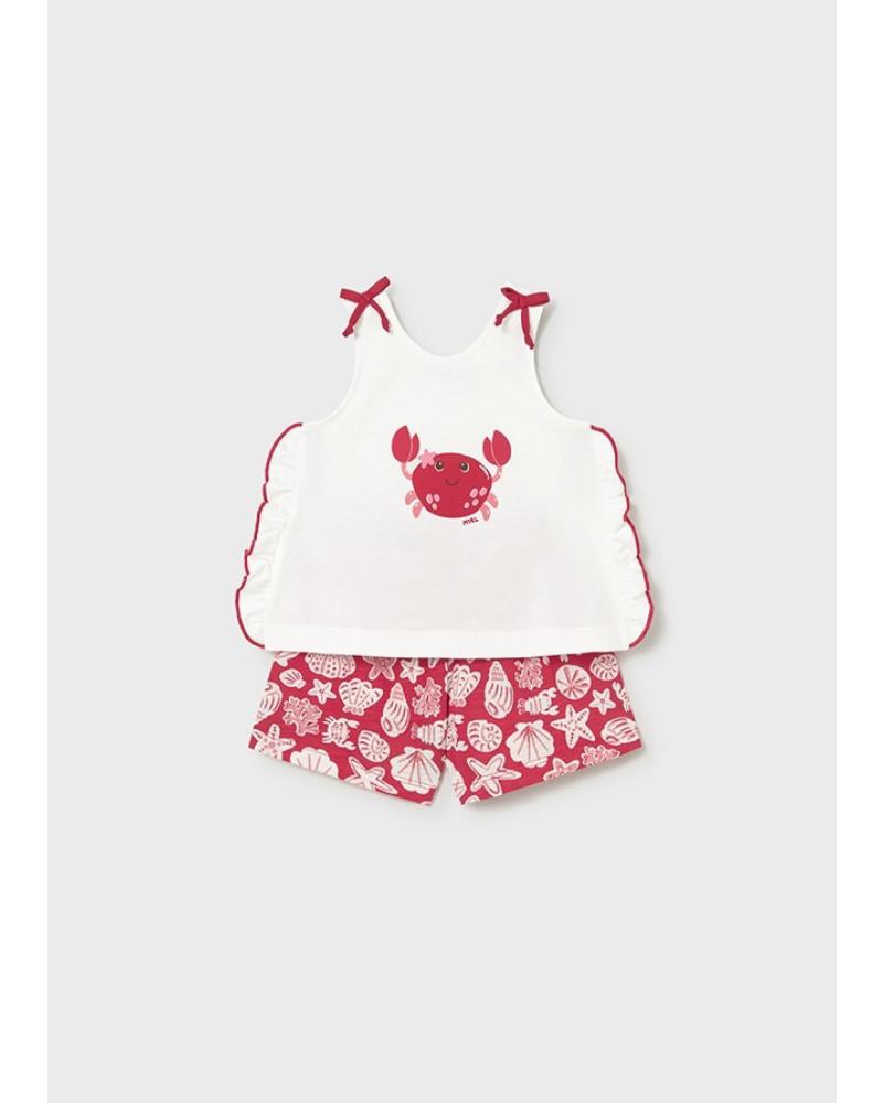 MAYORAL MODA INFANTIL NINA 1 210 065 ROJO