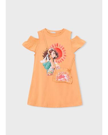 MAYORAL MODA INFANTIL NINA 3 941 010 NARANJA