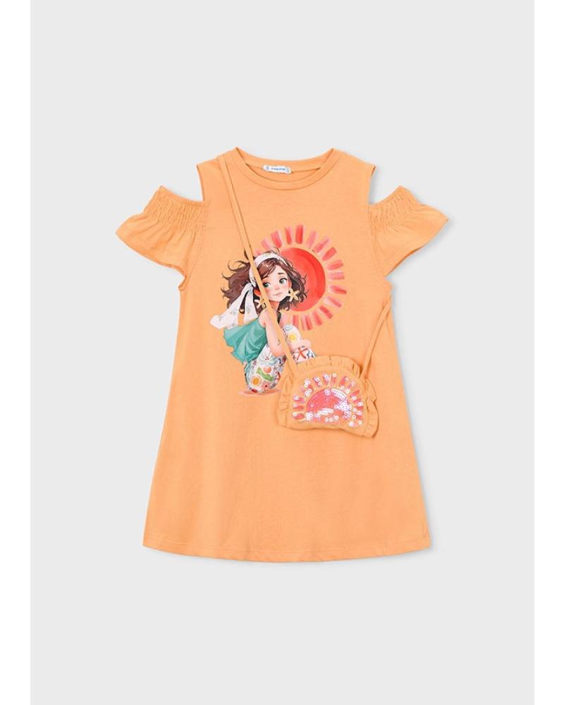 MAYORAL MODA INFANTIL NINA 3 941 010 NARANJA