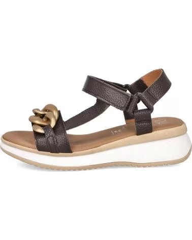 OH MY SANDALS SPORTY SANDAL 5663 WITH CHAIN LINKS MARRON