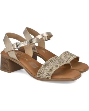 OH MY SANDALS SANDALIAS 070-833599 EN DORADO PARA MUJER TAUPE