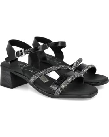 OH MY SANDALS SANDALIAS DE TACON 070-304839 EN MARRON PARA MUJER NEGRO