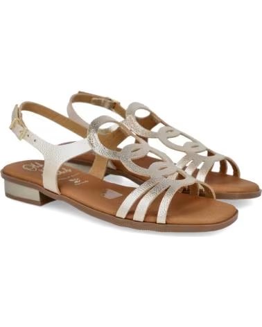 OH MY SANDALS SANDALIAS 070-267650 EN BLANCO PARA MUJER CHAMPAGNE
