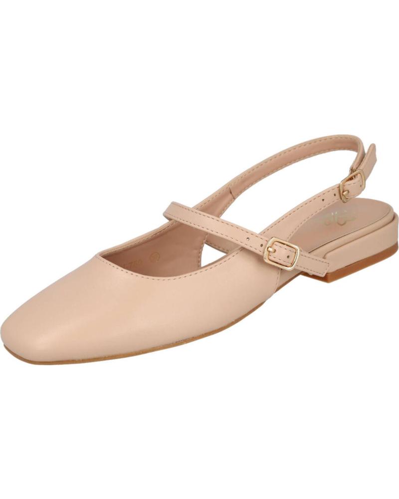 BUBBLE BOBBLE BAILARINAS DESTALONADAS ZH-750 NUDE