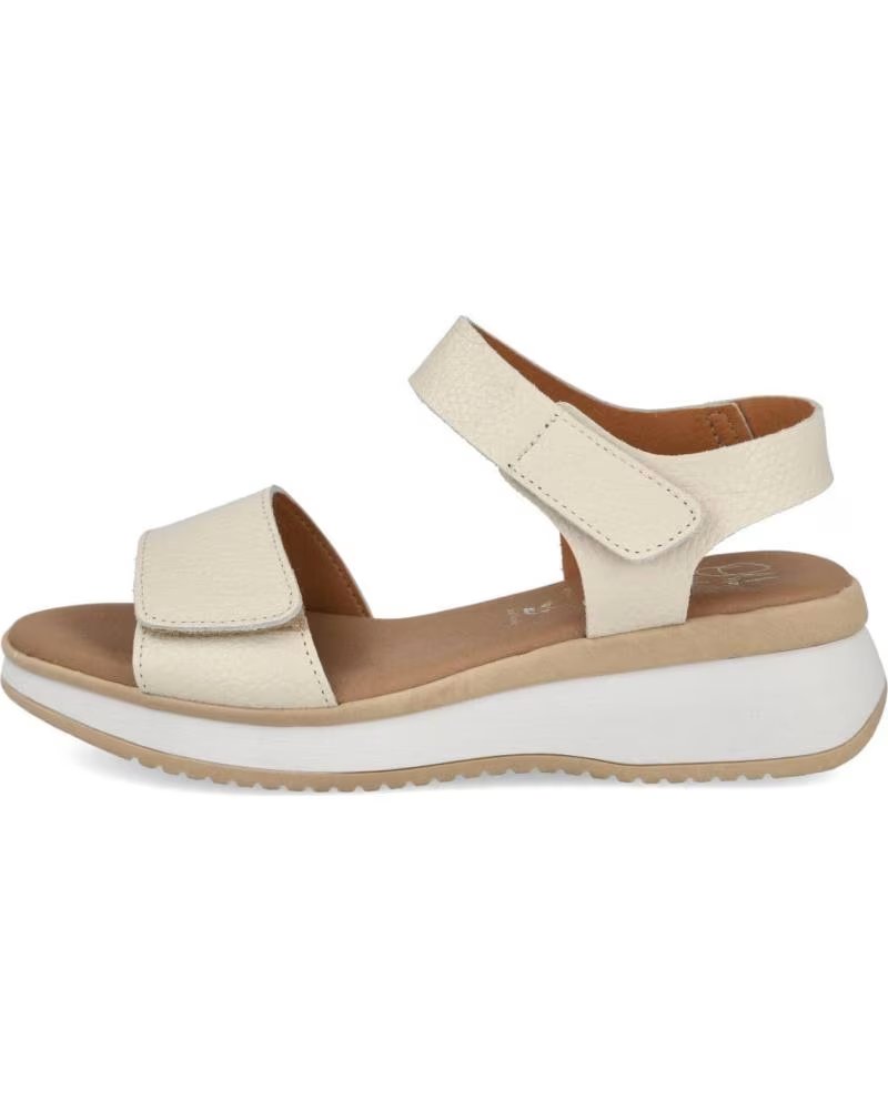 OH MY SANDALS SANDALIAS 070-546610 EN BEIGE PARA MUJER HIELO
