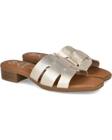 OH MY SANDALS SANDALIAS DESTALONADAS OH MY SANDALS 5880 TACON BAJO CHAMPAGNE