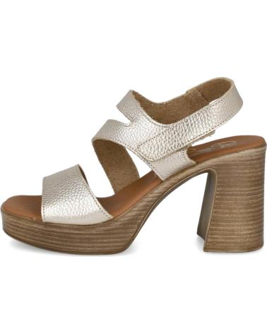 OH MY SANDALS SANDALIAS 5990 DE TACÓN Y PLATAFORMA CHAMPAGNE