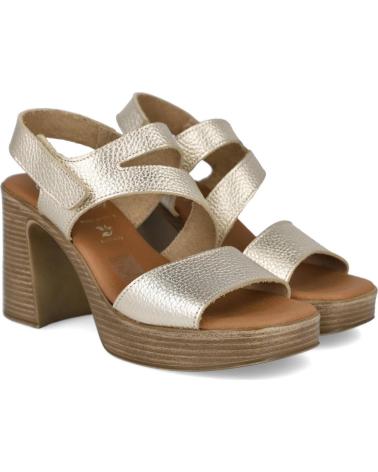OH MY SANDALS SANDALIAS 5990 DE TACÓN Y PLATAFORMA CHAMPAGNE