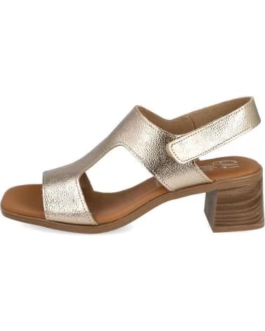 OH MY SANDALS SANDALIAS DE TACON 070-333642 EN DORADO PARA MUJER CAVA